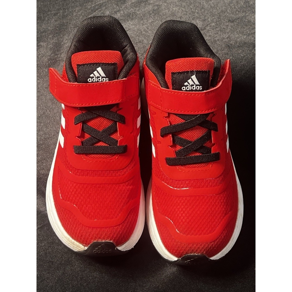 Adidas Duramo 10 EL I Toddler Shoes - Size 10K - Red/White/Black